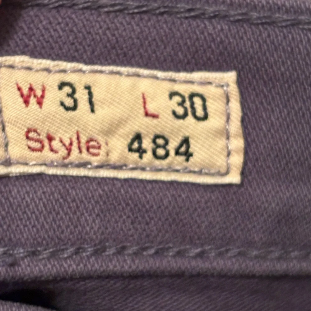 NWT J.Crew Men’s 484 Slim-Fit Garment-Dyed Five-Pocket Pants Navy Size 31x30
